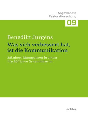 cover image of "Was sich verbessert hat, ist die Kommunikation."